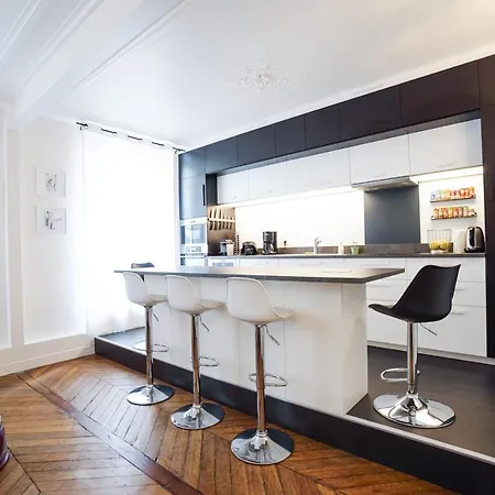 Magnificent Modern Apartment In Paris 17 Appartement